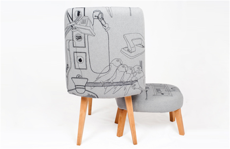 Noam Tabenkin | Doodled Furniture