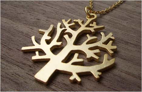 Long Tree Necklace
