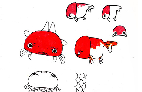 Goldfish sketches | 2003
