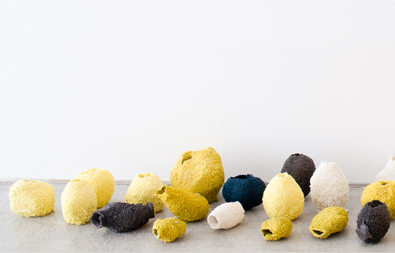 Else. Michal Fargo's sponge models turned into textured vessels. // via: Design Break