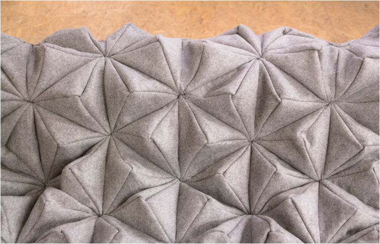 Bloom., Bianca Cheng Costanzo‘s cashmere wool blanket. // via: Design Break