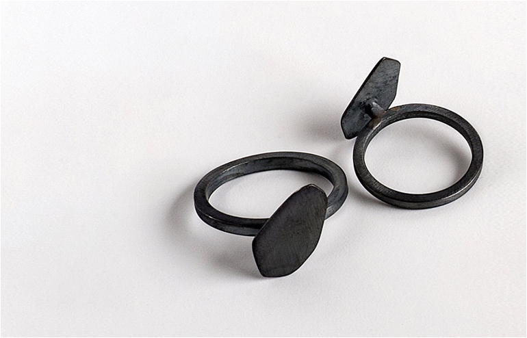 FORMA. Galit Barak's clean geometric jewelry collection. // via: Design Break