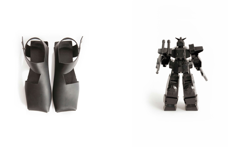 Black Toys. Shoe collection by UnaUna. // via: Design Break