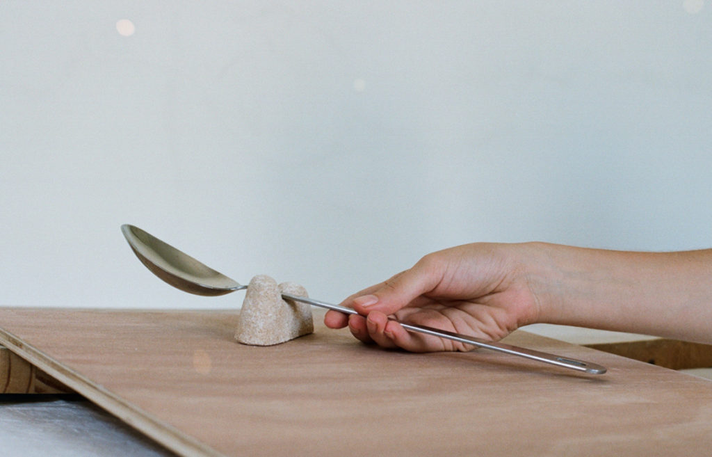 sand molds that turn into one of a kind home objects by ga studio. // via: design break blog